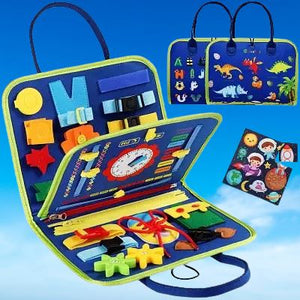 Tableau d'Activité Montessori - MontessoriBoard™ - Dinosaure - Les Mini Apprentis